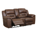  Signature Design by Ashley Stoneland 3990496C Double Reclining Power Loveseat with Console IMAGE 2