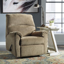 Signature Design by Ashley Nerviano 1080129C Zero Wall Recliner IMAGE 3