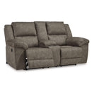Signature Design by Ashley Laresview 3720394C Double Reclining Loveseat with Console IMAGE 2