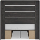 Signature Design by Ashley Hollivern B2108B16 Full Panel Bed with Storage IMAGE 6