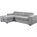 IFDC Fabric Sleeper Sectional IF-9080 LHF IMAGE 1