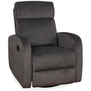 IFDC Swivel Glider Fabric Recliner with Wall Recline IF-6336 IMAGE 1