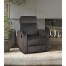 IFDC Swivel Glider Fabric Recliner with Wall Recline IF-6336 IMAGE 6