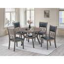 IFDC Round Dining Table with Pedestal Base T-1079 IMAGE 2