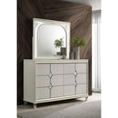 Coaster Furniture Olivia 224953M 6-Drawer Dresser and LED Mirror - Pearl White IMAGE 9
