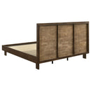 Coaster Furniture Glenwood 225011KE 48-inch Eastern King Platform Panel Bed - Warm Brown IMAGE 4