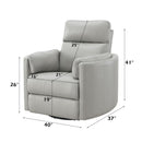 Calgary Furniture Emporium Sagen Recliner LV01880 IMAGE 7