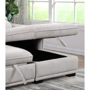 IFDC Fabric Sleeper Sectional IF-9006 RHF IMAGE 3