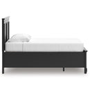  Signature Design by Ashley Lanolee B687B21 Twin Panel Storage Bed IMAGE 4