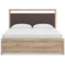  Signature Design by Ashley Kinlanni PCB1360B15 King Upholstered Panel Bed IMAGE 3