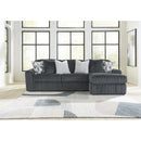  Calgary Furniture Emporium Midnight-Madness Fabric 2 pc Sectional 9810566/9810517 IMAGE 2
