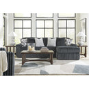 Calgary Furniture Emporium Midnight-Madness Fabric 2 pc Sectional 9810566/9810517 IMAGE 4