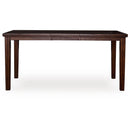  Signature Design by Ashley Haddigan D596-32 Dining Room Counter Butterfly Extension Table IMAGE 3