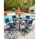  Signature Design by Ashley Rocky Creek PCP326-615 Square Dining Table with Umbrella Option IMAGE 20