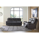  Benchcraft Mackmenville Reclining Loveseat with Console 7471394 IMAGE 8