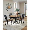  Signature Design by Ashley Oval Clorazi Dining Table PCD619-48 IMAGE 11