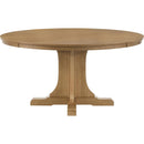  Coaster Furniture Hartville 109460 60-inch Round Dining Table - Natural Light Brown IMAGE 3