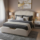 ASTON - WHITE & GOLD - QUEEN