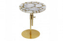 Adjustable Agate Side Table