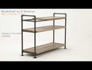 Calgary Furniture Emporium Bookcases 3-Shelf AC00756 EXTERNAL_VIDEO 1