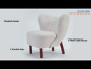 Calgary Furniture Emporium Zusud Stationary Fabric Accent Chair AC00228 EXTERNAL_VIDEO 1