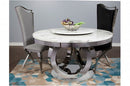 Round Silver Sultana Dining Table
